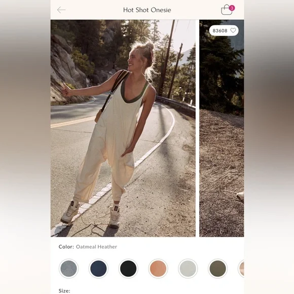 Free People Hot Shot Onesie - Picture 6 of 6